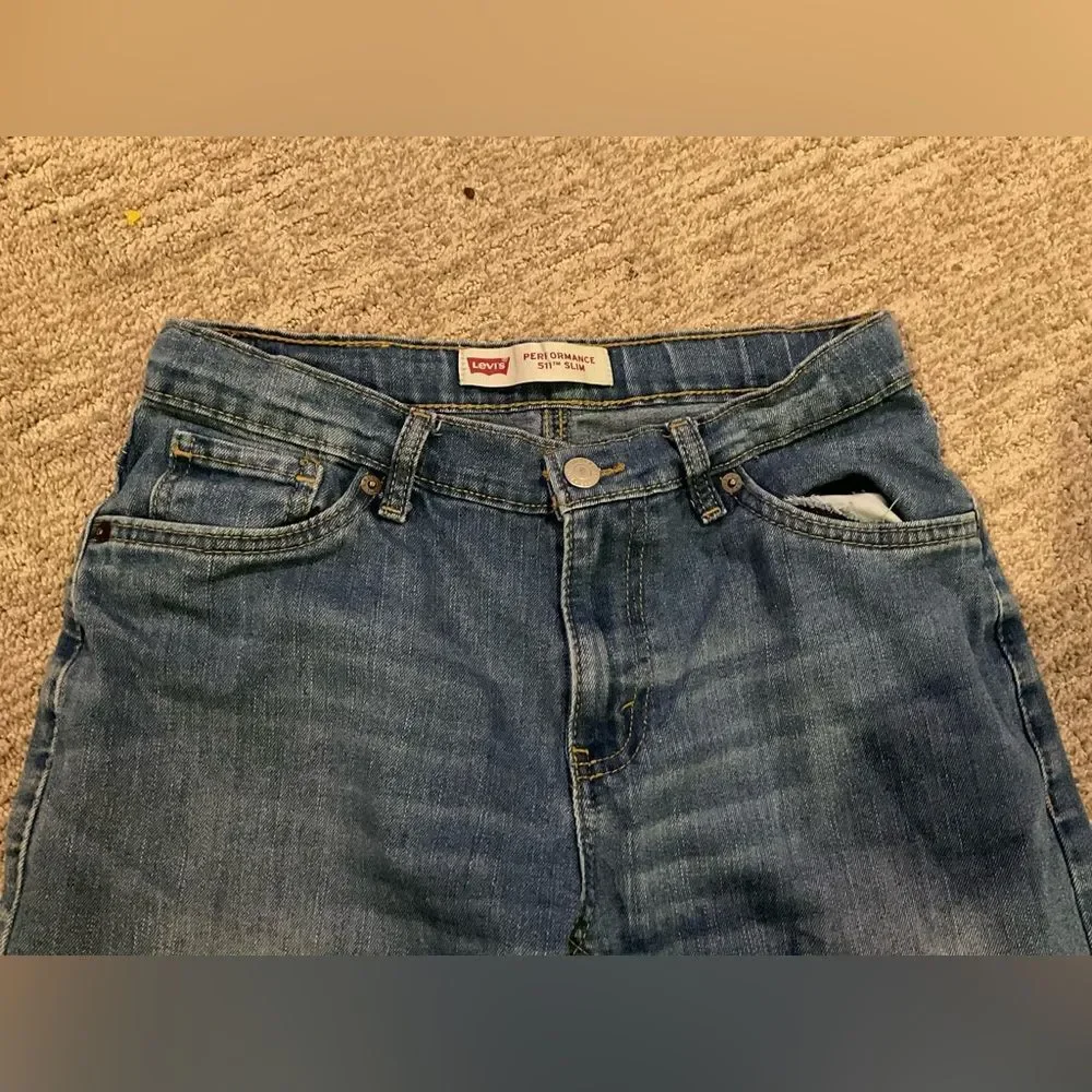 Levi's Kids Blue Slim fit Jeans
